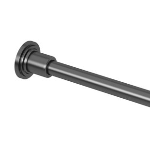 Matte Black Shower Curtain Rods You Ll Love Wayfair Quickview