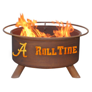Collegiate Series Steel Wood Burning Fire Pit