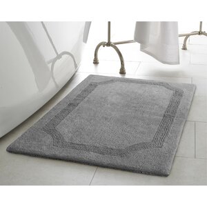 2 Piece Reversible Cotton Bath Rug Set