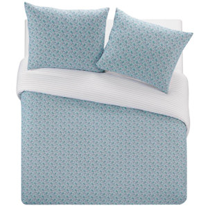 Creissant 100% Cotton Reversible Duvet Set