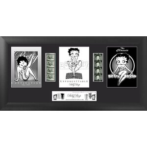 Betty Boop Trio FilmCell Presentation Framed Graphic Art