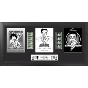 Betty Boop Trio FilmCell Presentation Framed Graphic Art