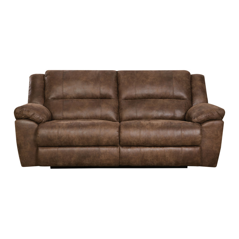 Umberger Contemporary Double Motion Reclining Sofa By Simmons Upholstery