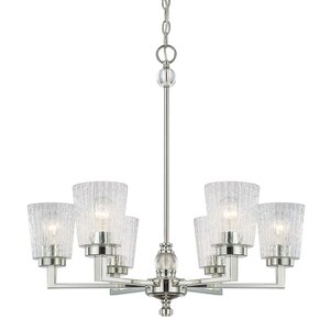 Reiin 6-Light Shaded Chandelier