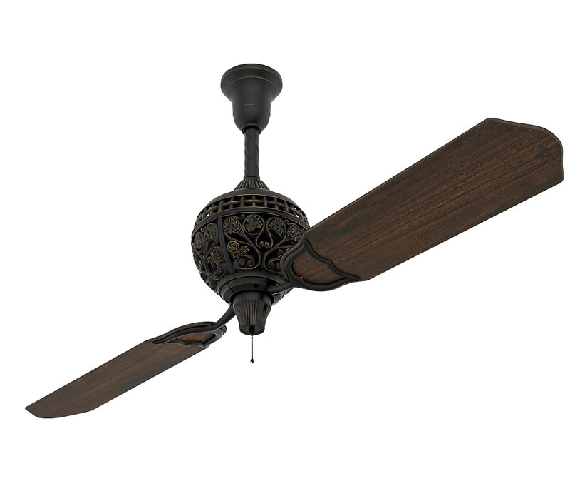 60 1886 Series 2 Blade Ceiling Fan With Remote