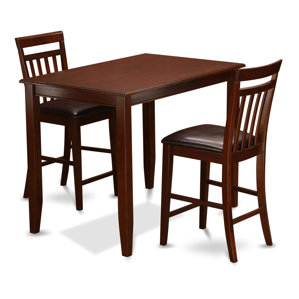 Buckland 3 Piece Counter Height Dining Set by Ea..