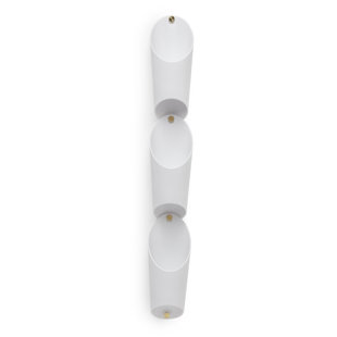White Wall Planters Vertical Gardens You Ll Love Wayfair Flink Plastic Wall Planter Set Of 3