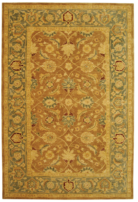 Safavieh Anatolia HandTufted Yellow/Green Area Rug & Reviews Wayfair