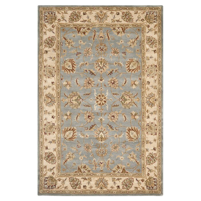 Safavieh Royalty Blue/Beige Rug & Reviews | Wayfair