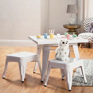 Lemonade Kids 3 Piece Square Table and Chair Set