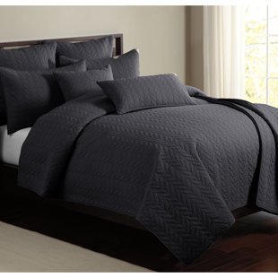 Dark Grey King Quilt Wayfair Save