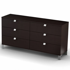Cakao 6 Drawer Double Dresser by South Shore