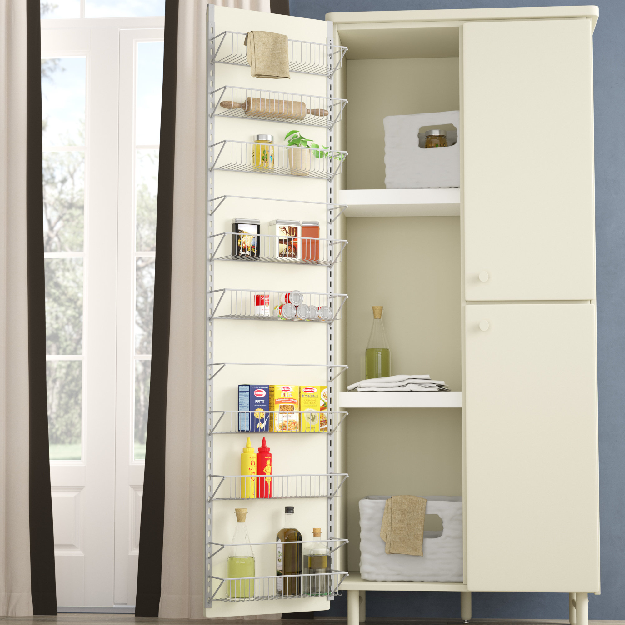 Rebrilliant Davidson Kitchen Over Cabinet Door Organizer Reviews Rebrilliant Davidson Kitchen Over Cabinet Door Organizer Reviews Wayfair