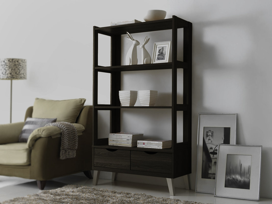 Wholesale Interiors Baxton Studio Etagere Bookcase & Reviews | Wayfair