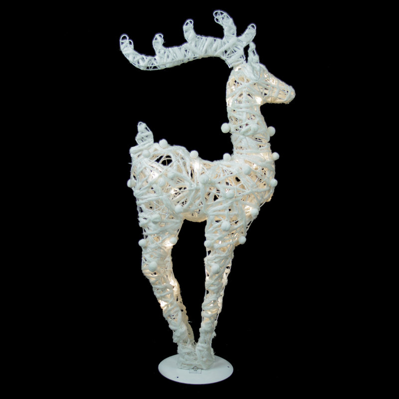 Northlight Battery Operated Glittered Led Lighted Reindeer Christmas Battery Operated Glittered Led Lighted Reindeer Christmas Decoration
