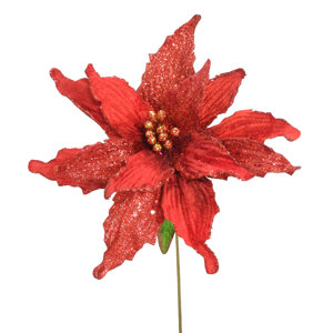 Single Poinsettia Stem