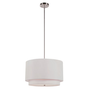 Modern Drum Pendant Lighting Allmodern Quickview