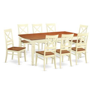 Dover 9 Piece Dining Set by Wooden Imp..
