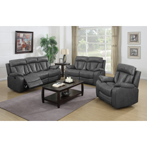 Benjamin 3 Piece Living Room Set by Nathaniel Home