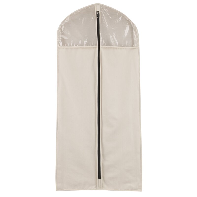 Household Essentials Cedarline Zippered Hanging Suit/Dress Garment Bag & Reviews | Wayfair