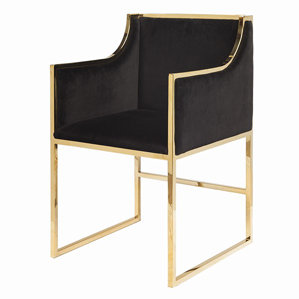 Upholstered Dining Chair by Worlds Away