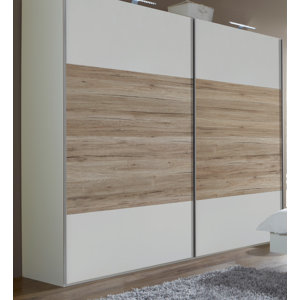 Schwebetürenschrank Franziska, 210 cm H x 180 c..