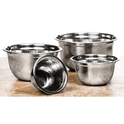 Cuisinart Multi-Prep 6 Piece Stainless Steel Mixing Bowl Set | Wayfair Cuisinart Multi-Prep 6 Piece Stainless Steel Mixing Bowl Set | Wayfair
