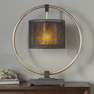 Table Lamp With Drum Shade Wayfair Turner 28 Table Lamp With Drum Shade