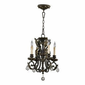 Ancram 4-Light Crystal Chandelier