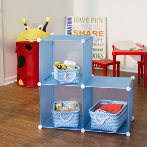 Modular Toy Storage Cube (Set of 3)