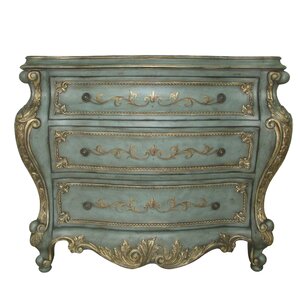 Au Clair 3 Drawer Accent Chest