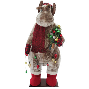 Outdoor Christmas Moose Wayfair Christmas Moose Inflatable