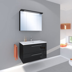 Belfry Bathroom 80 cm Wandmontierter Waschtisch ..
