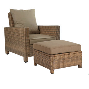 5-tlg. Loungeset Lanzarote mit Auflage von Grase..