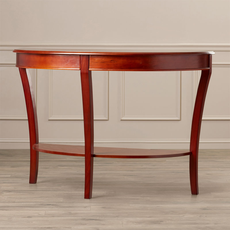 Half Round Console Table alcott hill tottenham half - round console table & reviews | wayfair Half Round Console Table alcott hill tottenham half - round console table & reviews | wayfair