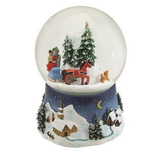 musical and animated christmas villiage winter scene rotating snowglobe - Christmas Musical Snow Globes musical and animated christmas villiage winter scene rotating snowglobe - Christmas Musical Snow Globes