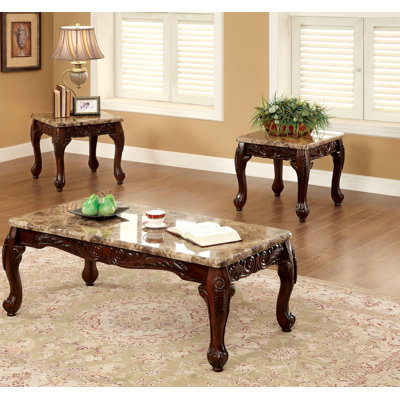 Astoria Grand Albertus 3 Piece Coffee Table Set Reviews Wayfair Albertus 3 Piece Coffee Table Set