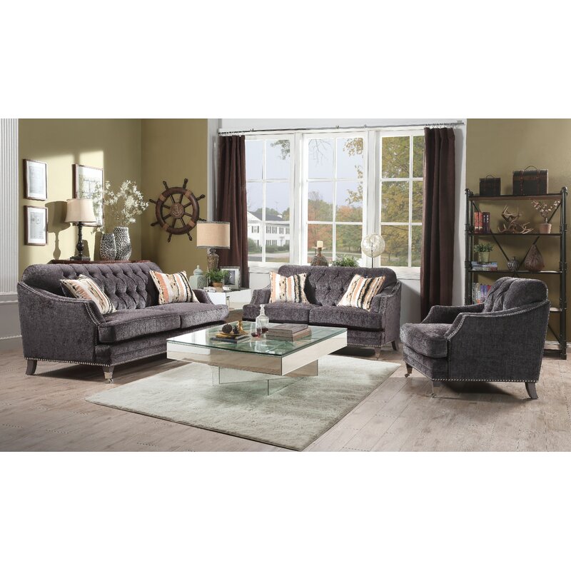 Canora Grey Ruggeri Configurable Living Room Set Wayfair