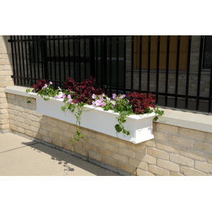 Yorkshire Self-Watering Vinyl Window Box Planter