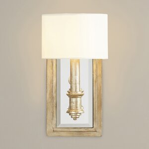 Clemson 1-Light Wall Sconce in Aubergine