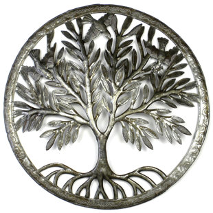 Tree Of Life Decor Wayfair Tree Of Life In Ring Wall Décor