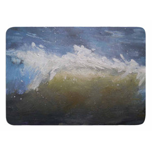 The Curl by Carol Schiff Memory Foam Bath Mat