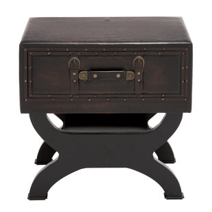 Leather Faux End Side Tables You Ll Love Wayfair Olde London End Table