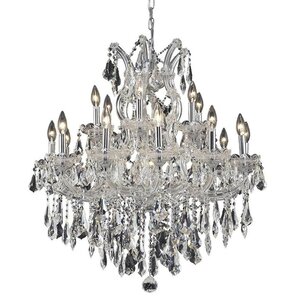 Regina 19-Light Royal Cut Crystal Chandelier