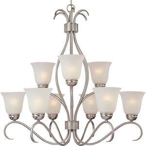 Birdsall 9-Light Shaded Chandelier