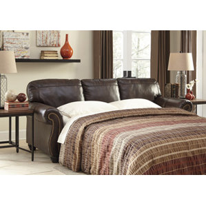Baxter Springs Leather Sleeper by Darb..