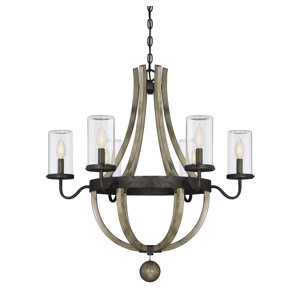 Mott 6-Light Outdoor Chandelier