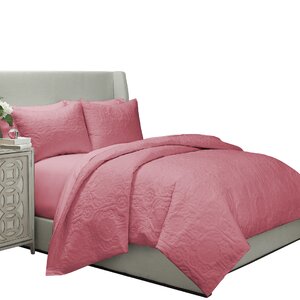 Jules Cotton 3 Piece Coverlet Set