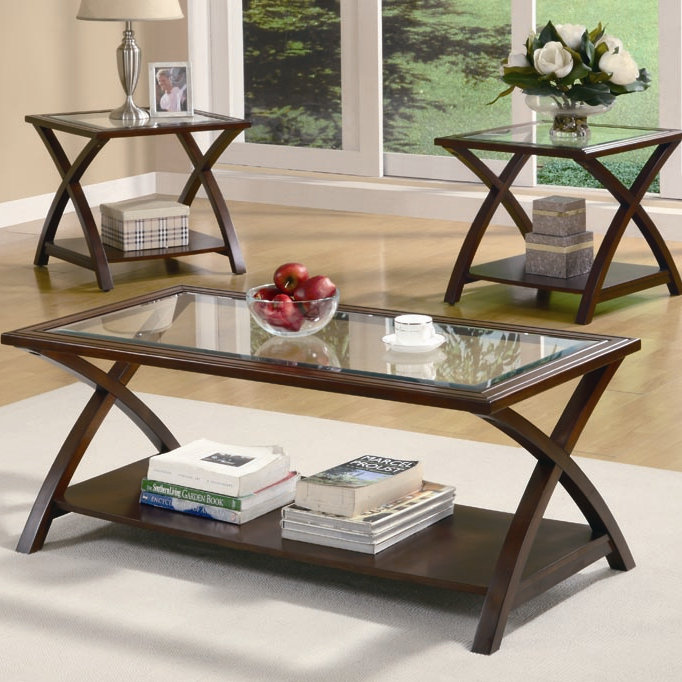 Andover Mills Beyers 3 Piece Coffee Table Set Reviews Wayfair Beyers 3 Piece Coffee Table Set