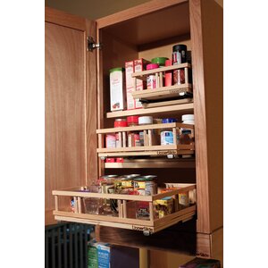 Upper Cabinet Spice Rack Caddy Large